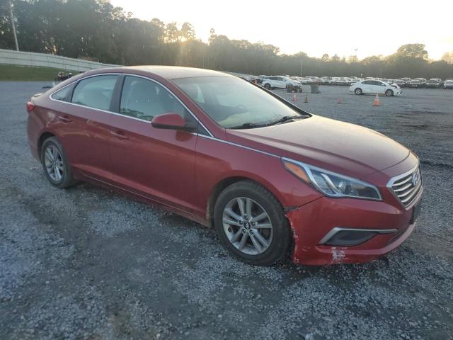  HYUNDAI SONATA 2016 Красный