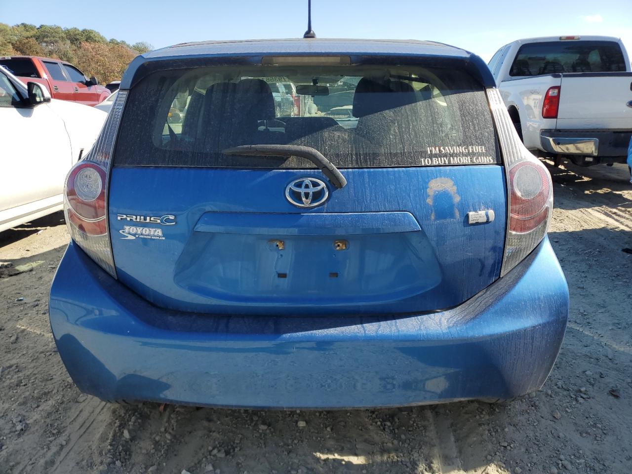 VIN JTDKDTB36D1037804 2013 TOYOTA PRIUS no.6