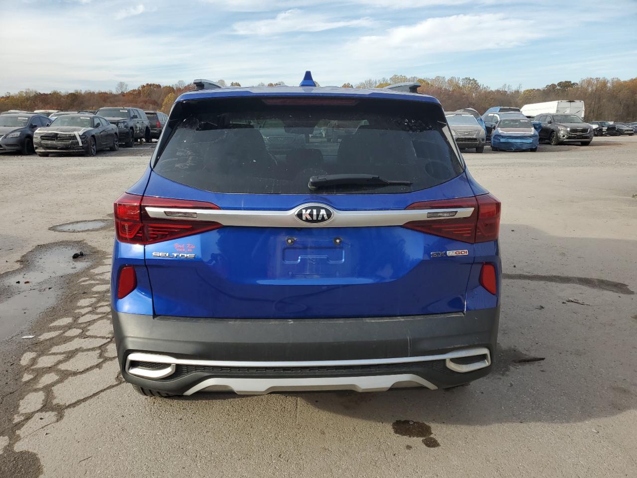 2021 Kia Seltos Sx VIN: KNDETCA27M7175602 Lot: 78591674