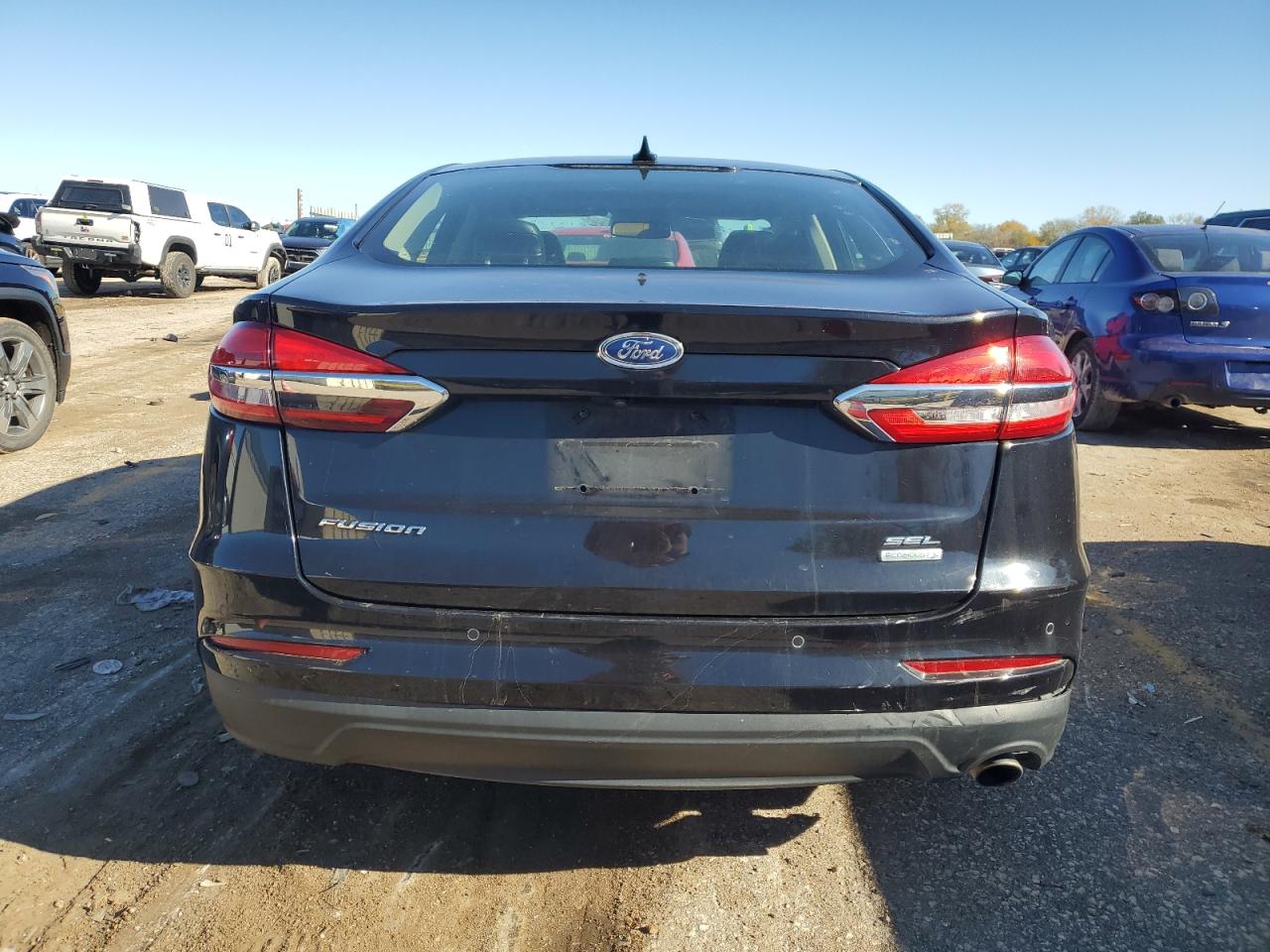 2019 Ford Fusion Sel VIN: 3FA6P0CD1KR180652 Lot: 81588464