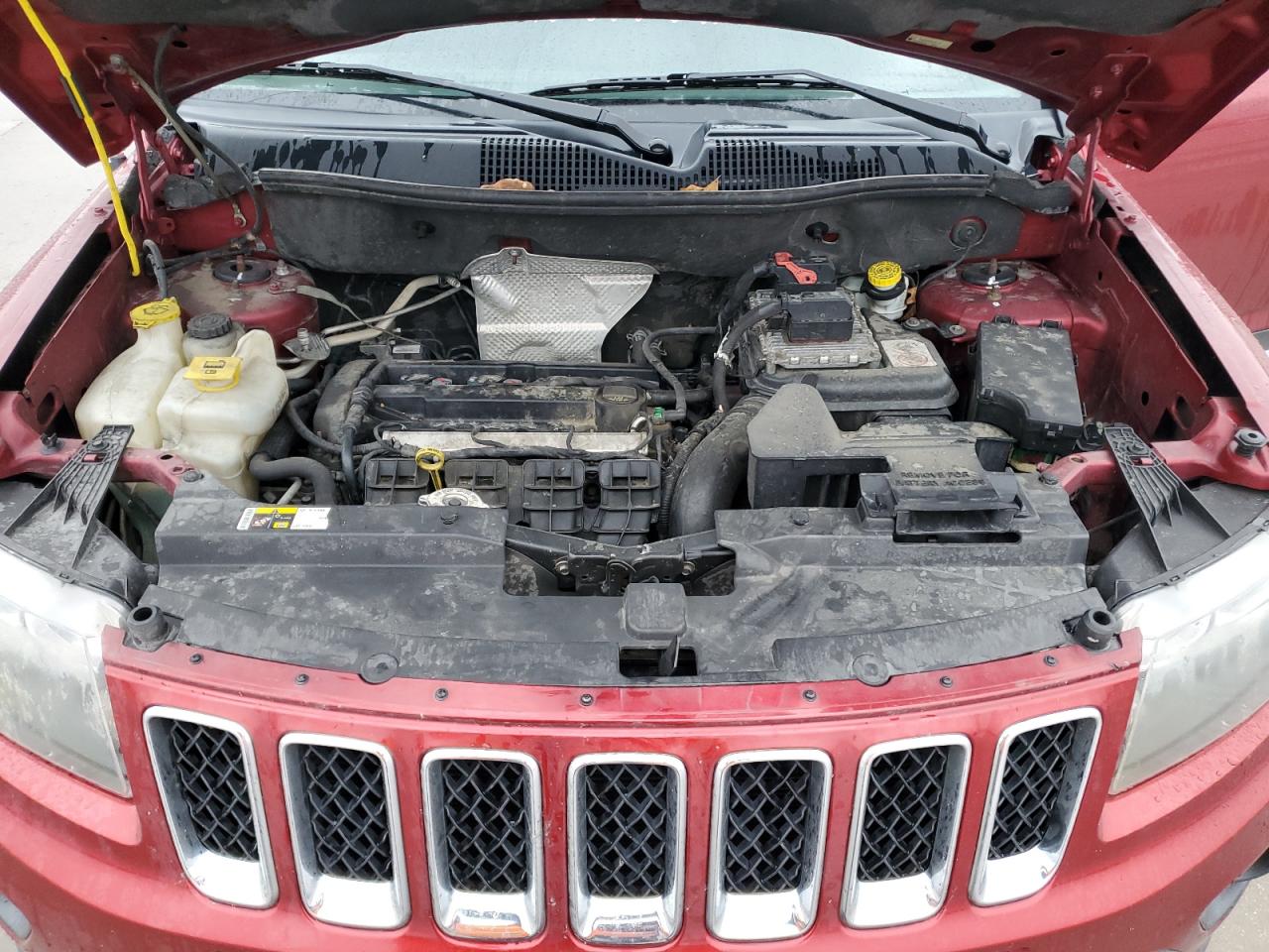 VIN 1C4NJCBAXED801187 2014 JEEP COMPASS no.11