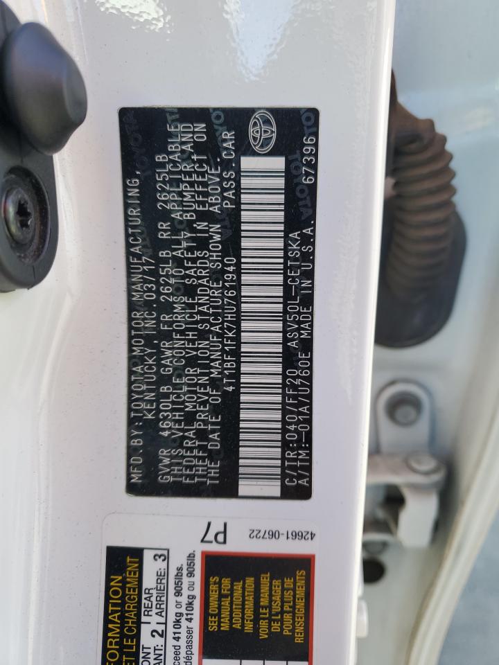 2017 Toyota Camry - Image 12