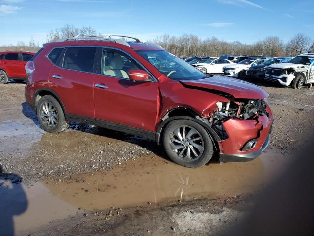  NISSAN ROGUE 2015 Red