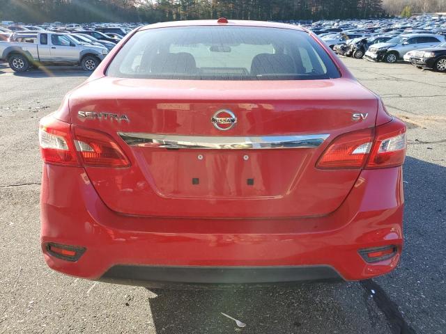  NISSAN SENTRA 2017 Red