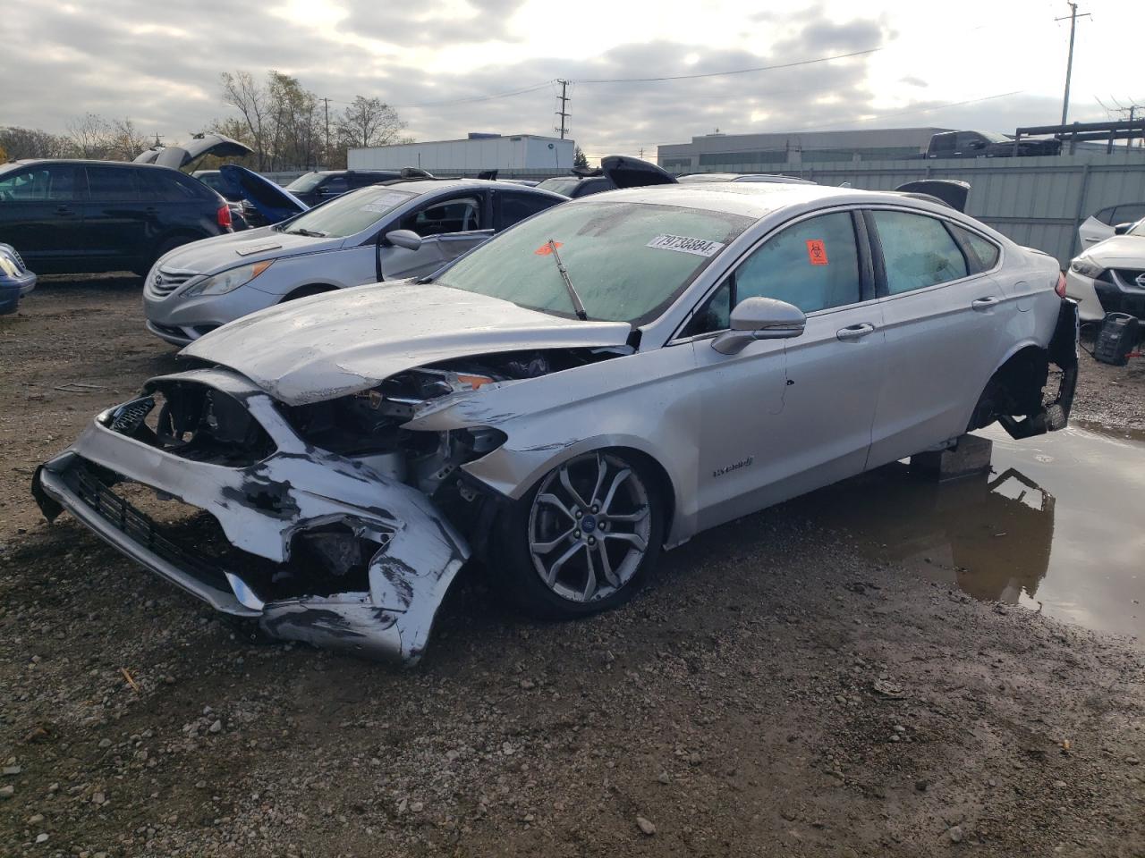 VIN 3FA6P0RU5KR141683 2019 FORD FUSION no.1