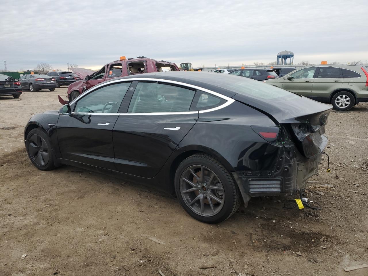 VIN 5YJ3E1EA8KF394955 2019 TESLA MODEL 3 no.2