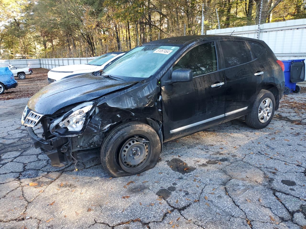 2014 Nissan Rogue Select S VIN: JN8AS5MT3EW618731 Lot: 81067464