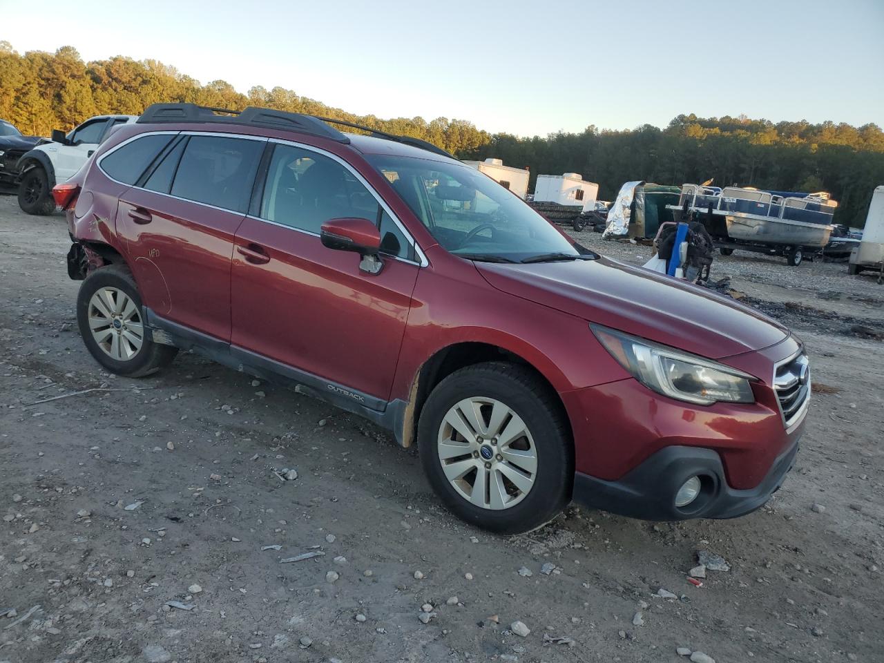 2018 Subaru Outback 2.5I Premium VIN: 4S4BSAFC6J3386607 Lot: 80537414