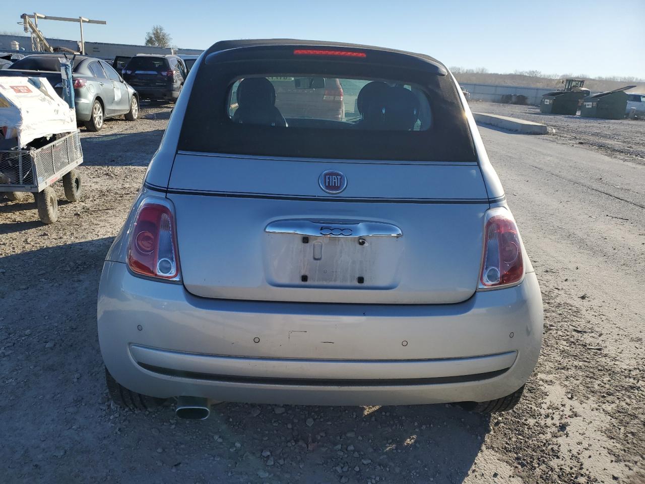 2012 Fiat 500 Pop VIN: 3C3CFFDR4CT355076 Lot: 81717224