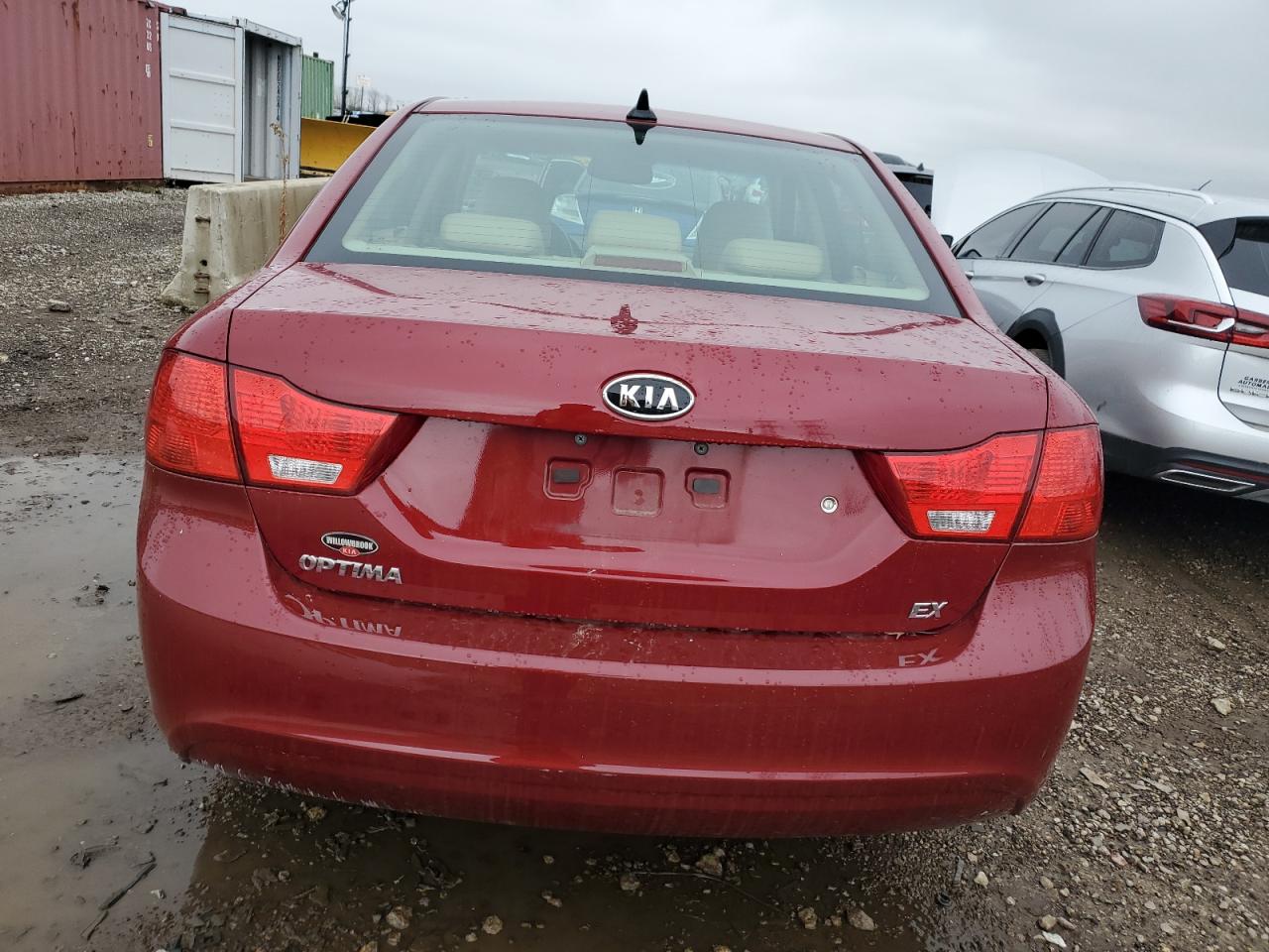 2009 Kia Optima Lx VIN: KNAGE228895317195 Lot: 76240844