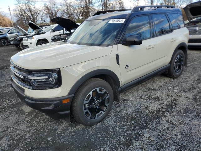 2024 Ford Bronco Sport Outer Banks للبيع في Marlboro، NY - Water/Flood