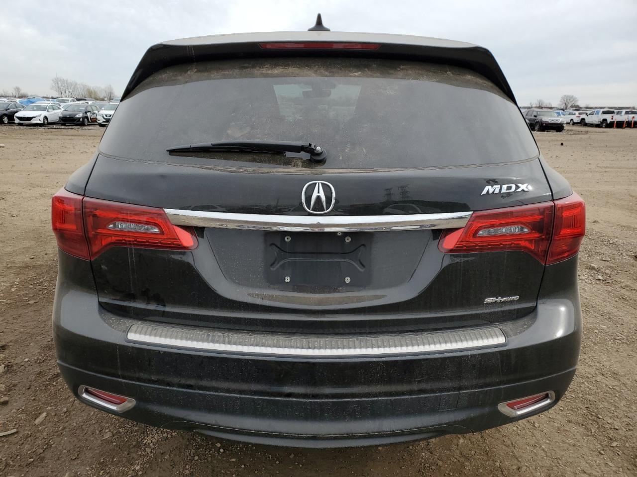 2016 Acura Mdx Technology VIN: 5FRYD4H41GB020676 Lot: 80489054