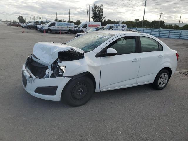  CHEVROLET SONIC 2015 White