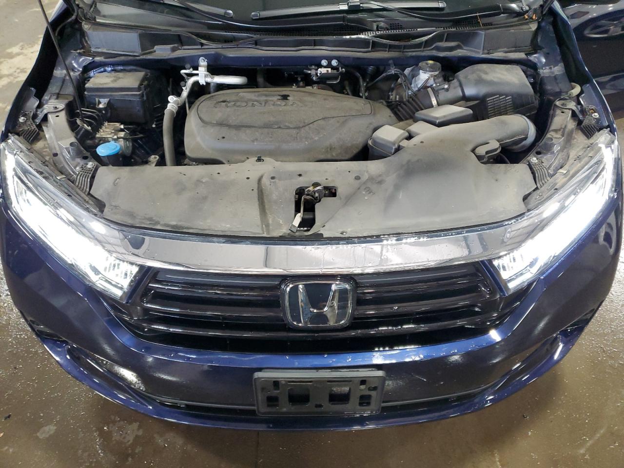 2022 Honda Odyssey Exl VIN: 5FNRL6H77NB048185 Lot: 79962354