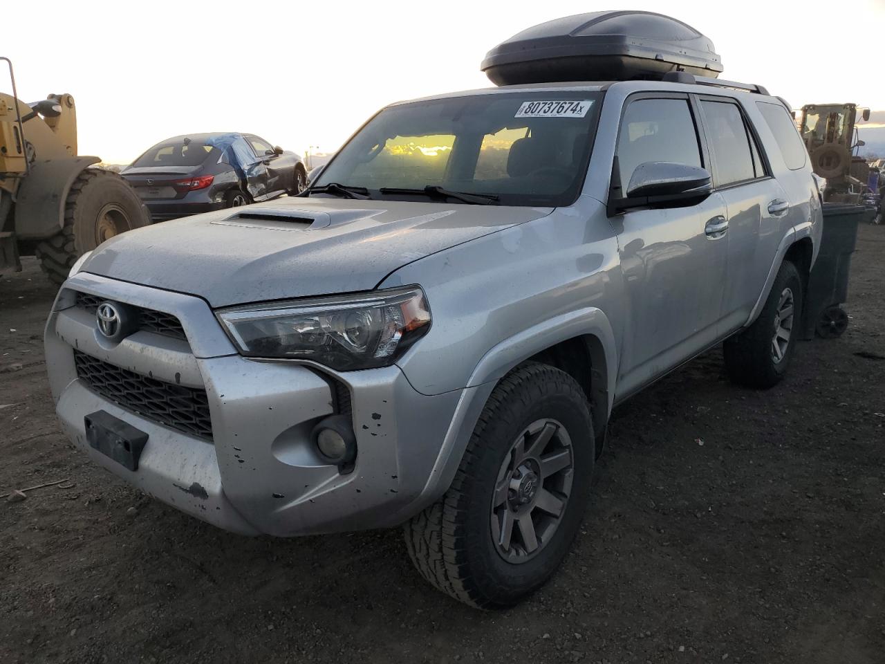 2015 Toyota 4Runner Sr5 VIN: JTEBU5JR3F5250184 Lot: 80737674