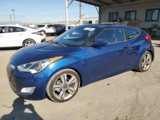 Coupet HYUNDAI VELOSTER 2017 Granatowy