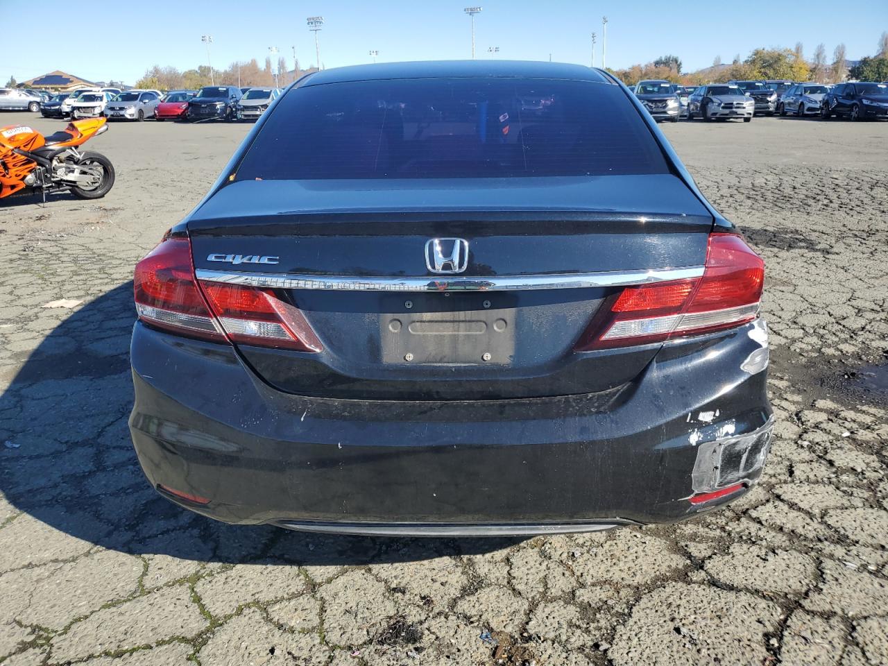 VIN 19XFB2F58DE227842 2013 HONDA CIVIC no.6