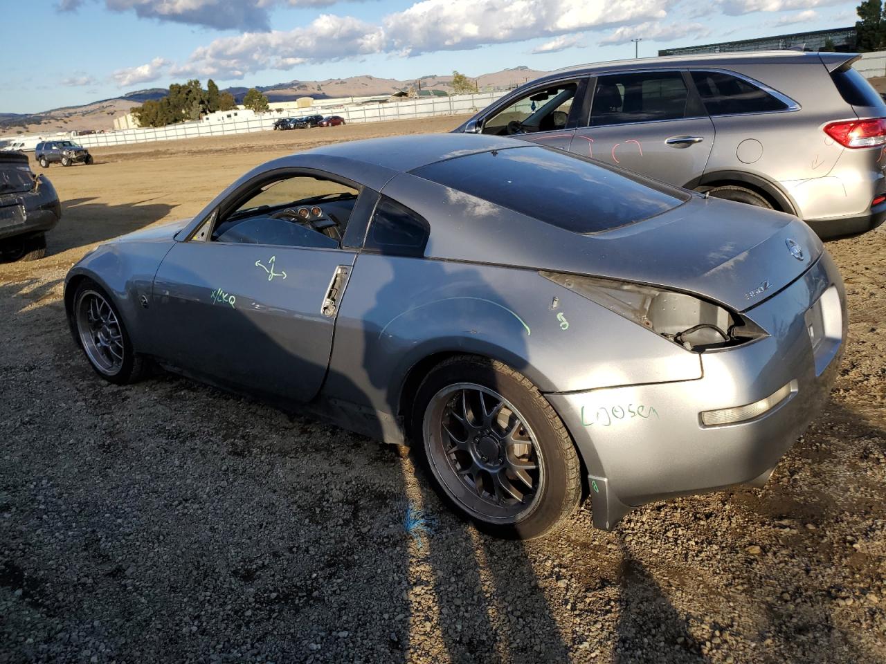 2003 Nissan 350Z Coupe VIN: JN1AZ34E03T011104 Lot: 80600354