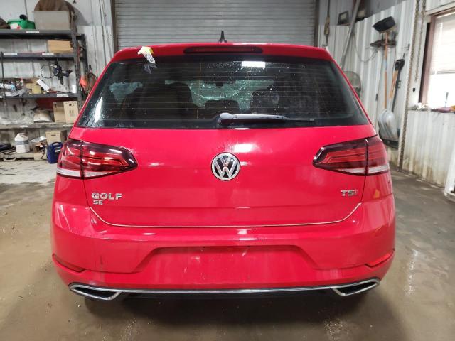  VOLKSWAGEN GOLF 2018 Красный