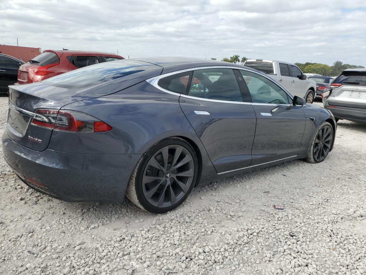 VIN 5YJSA1E26MF423601 2021 TESLA MODEL S no.3