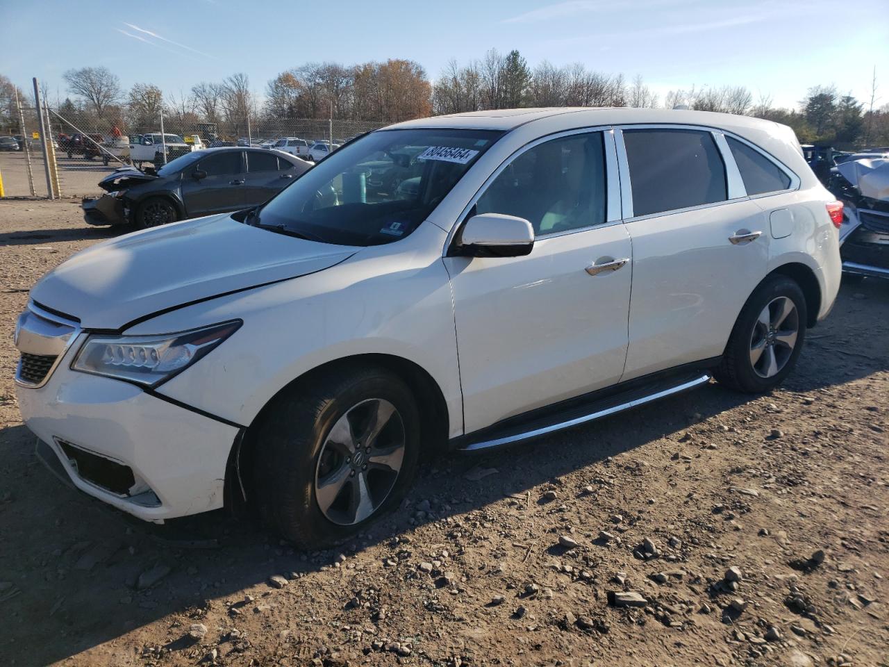 VIN 5FRYD4H2XGB045039 2016 ACURA MDX no.1