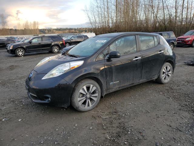  NISSAN LEAF 2015 Черный