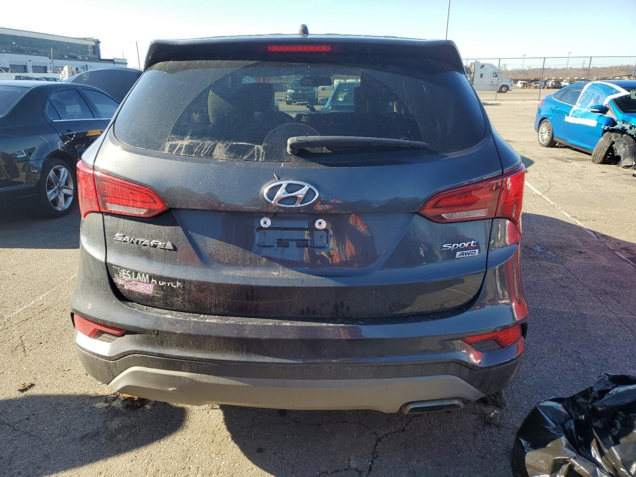 VIN 5XYZTDLB9JG572246 2018 HYUNDAI SANTA FE no.6