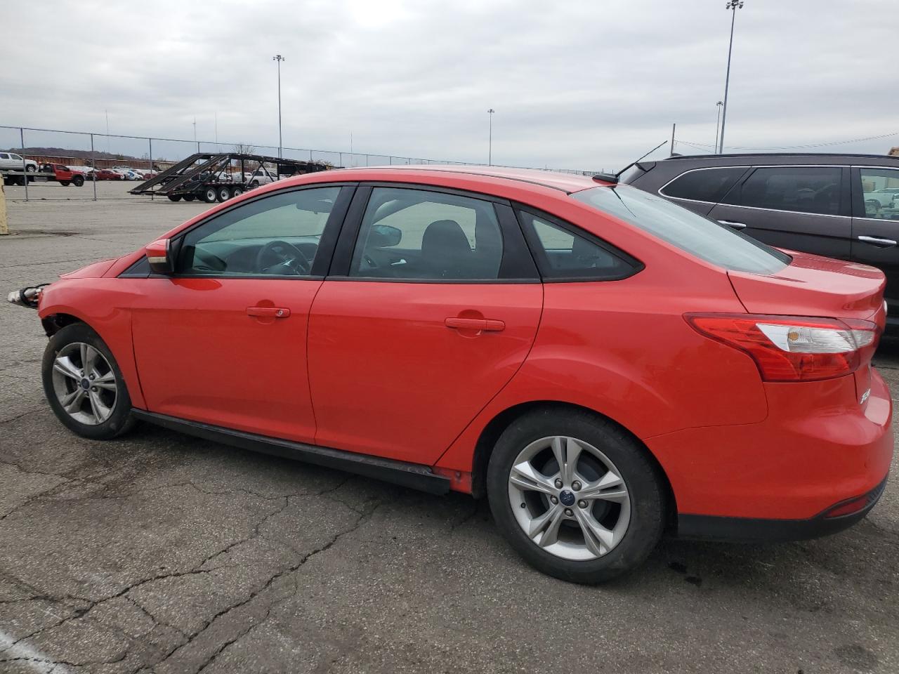 2014 Ford Focus Se red null gas 1FADP3F25EL193894 photo #3