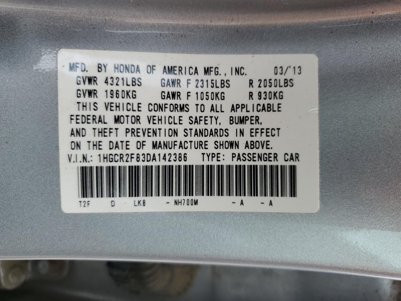 2013 Honda Accord - Image 12