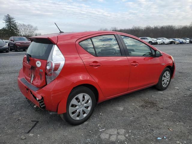  TOYOTA PRIUS 2012 Красный