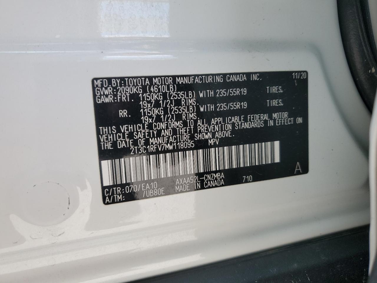 2021 Toyota RAV 4 - Image 15