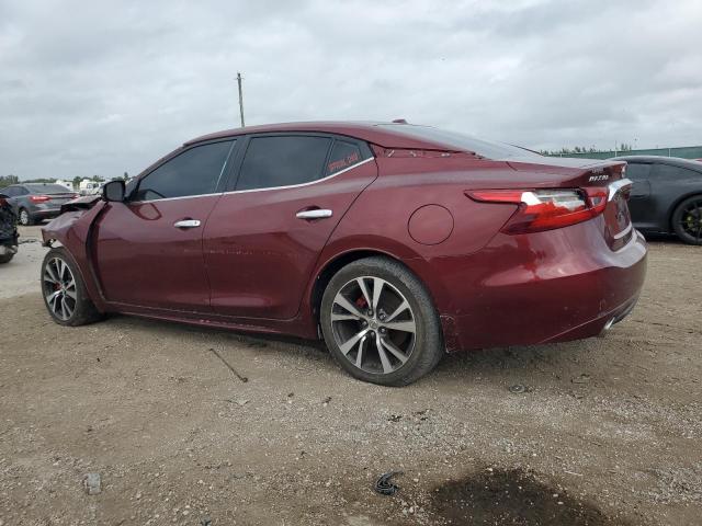 Sedans NISSAN MAXIMA 2016 Red