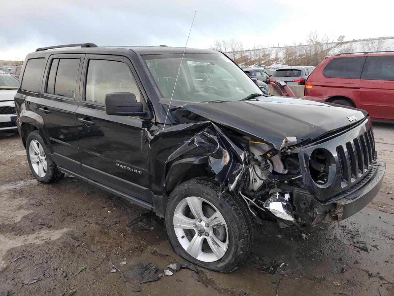 VIN 1C4NJRFB4ED629146 2014 JEEP PATRIOT no.4