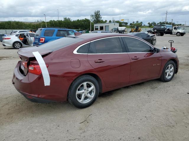  CHEVROLET MALIBU 2016 Burgundy