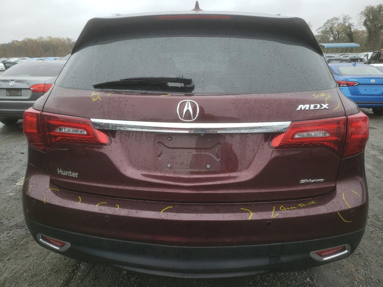 2014 Acura Mdx Advance VIN: 5FRYD4H85EB030997 Lot: 79286864