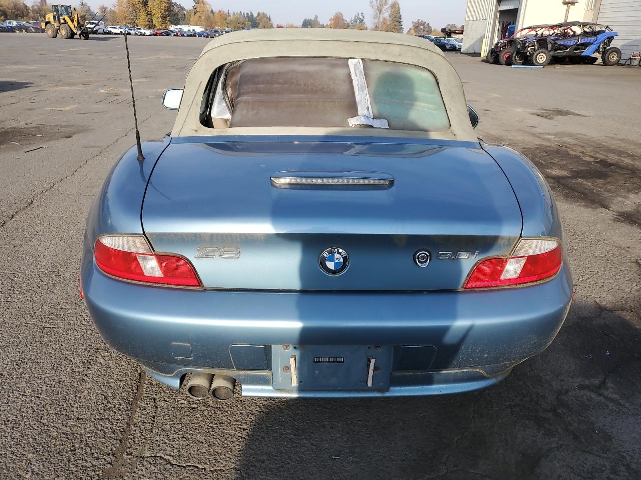 2001 BMW Z3 3.0 VIN: WBACN53491LJ55346 Lot: 80104124