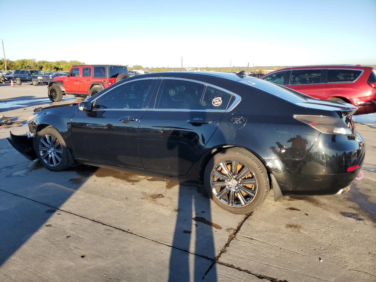 VIN 19UUA8F35DA018462 2013 ACURA TL no.2