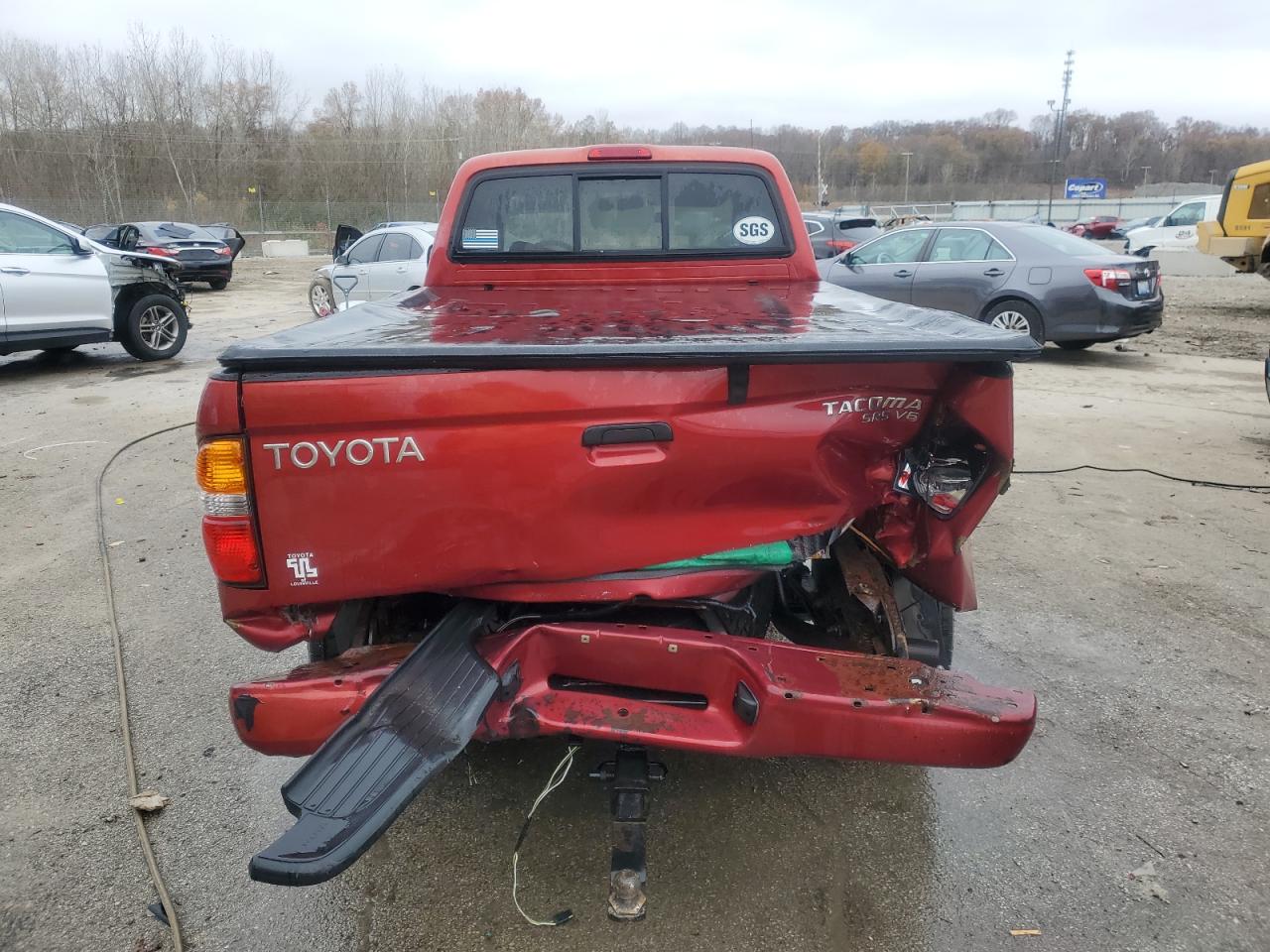 2001 Toyota Tacoma Xtracab VIN: 5TEWN72N91Z878525 Lot: 78462034