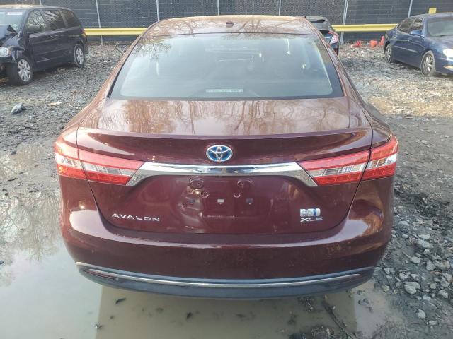 Sedans TOYOTA AVALON 2014 Burgundy