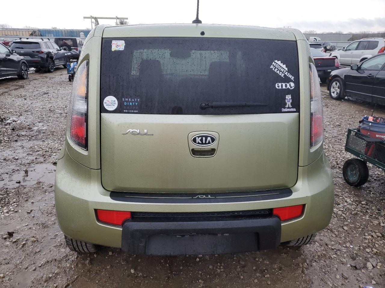 2010 Kia Soul + VIN: KNDJT2A20A7191659 Lot: 80173134