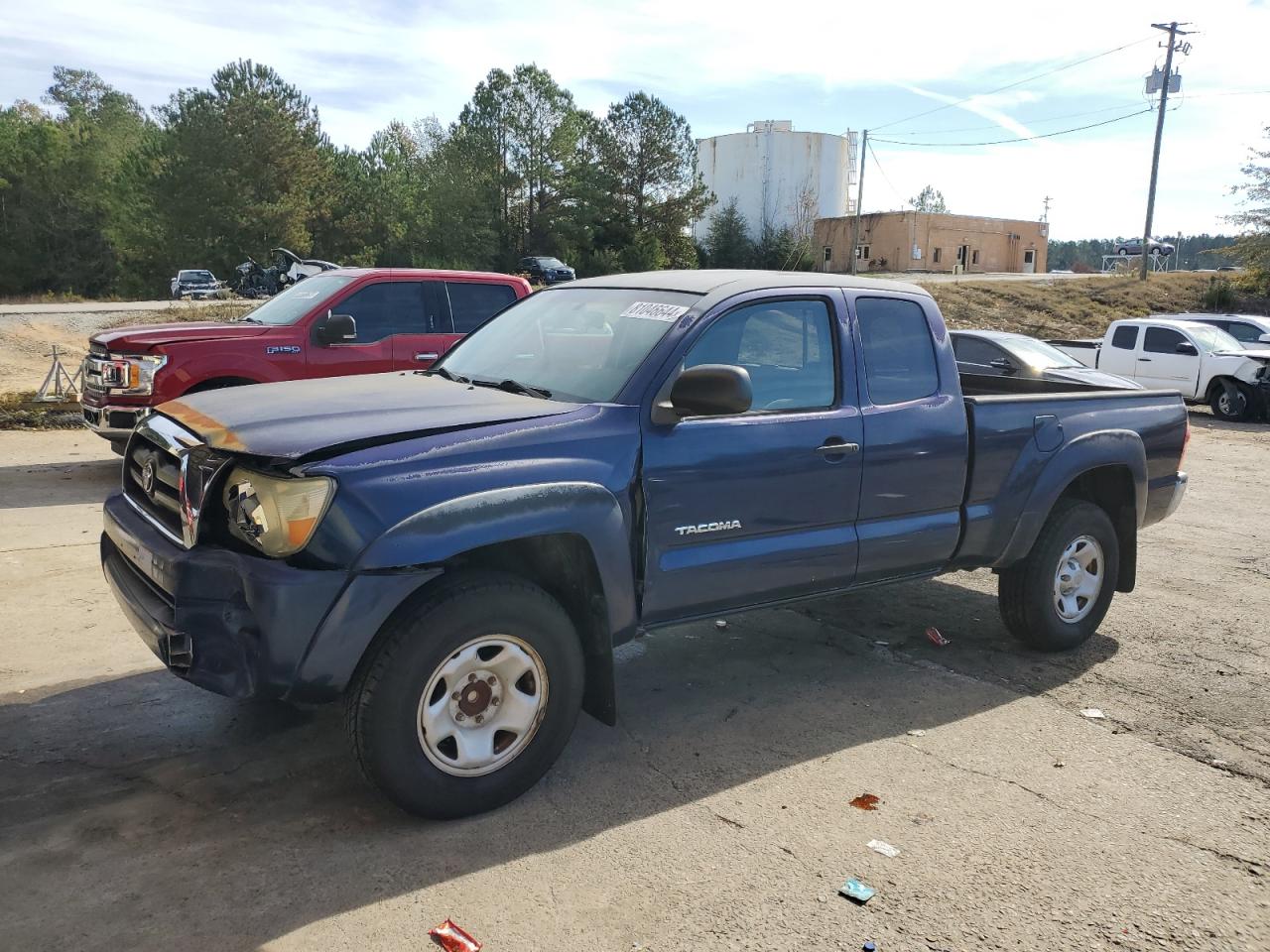 2005 Toyota Tacoma Prerunner Access Cab VIN: 5TETU62N55Z128304 Lot: 81046644