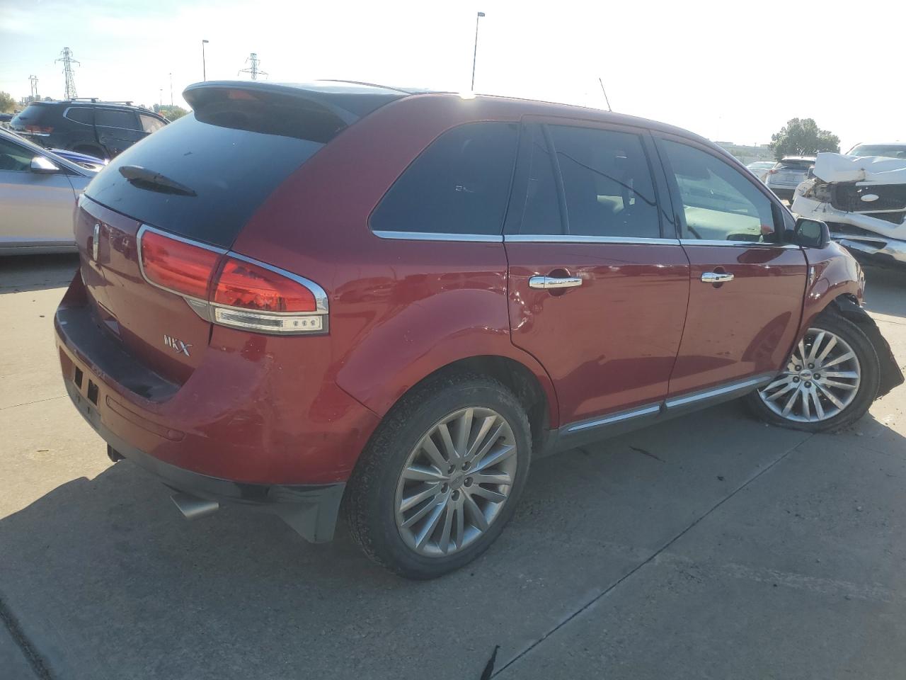 VIN 2LMDJ6JK4FBL34086 2015 LINCOLN MKX no.3