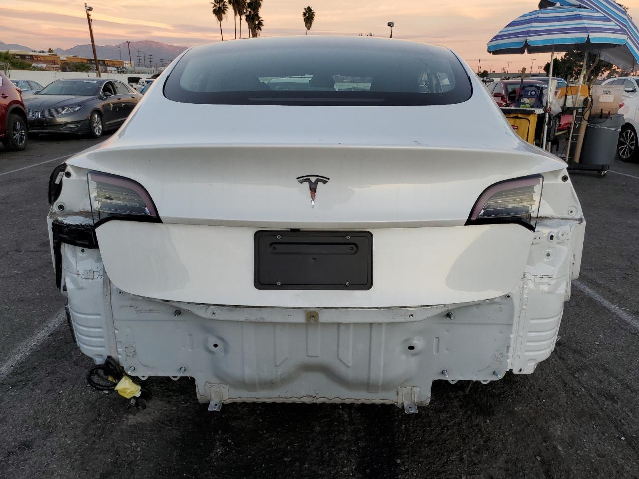 VIN 5YJ3E1EA6MF877038 2021 TESLA MODEL 3 no.6