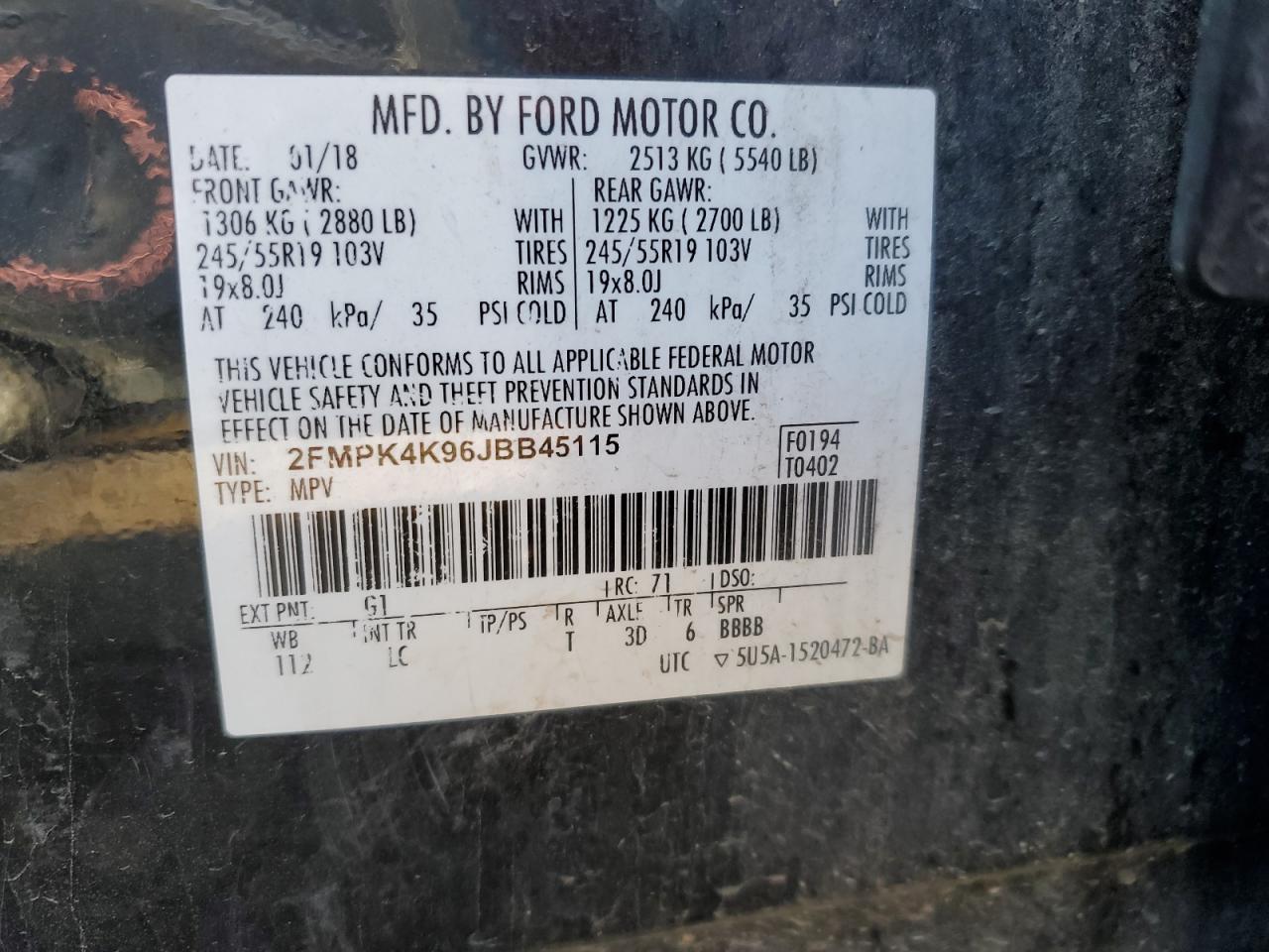 2018 Ford Edge - Image 15