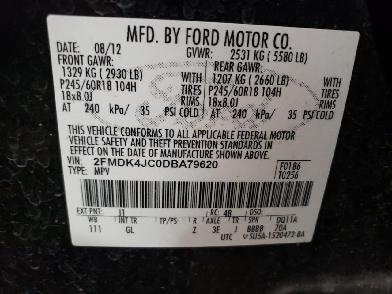 2013 Ford Edge - Image 13