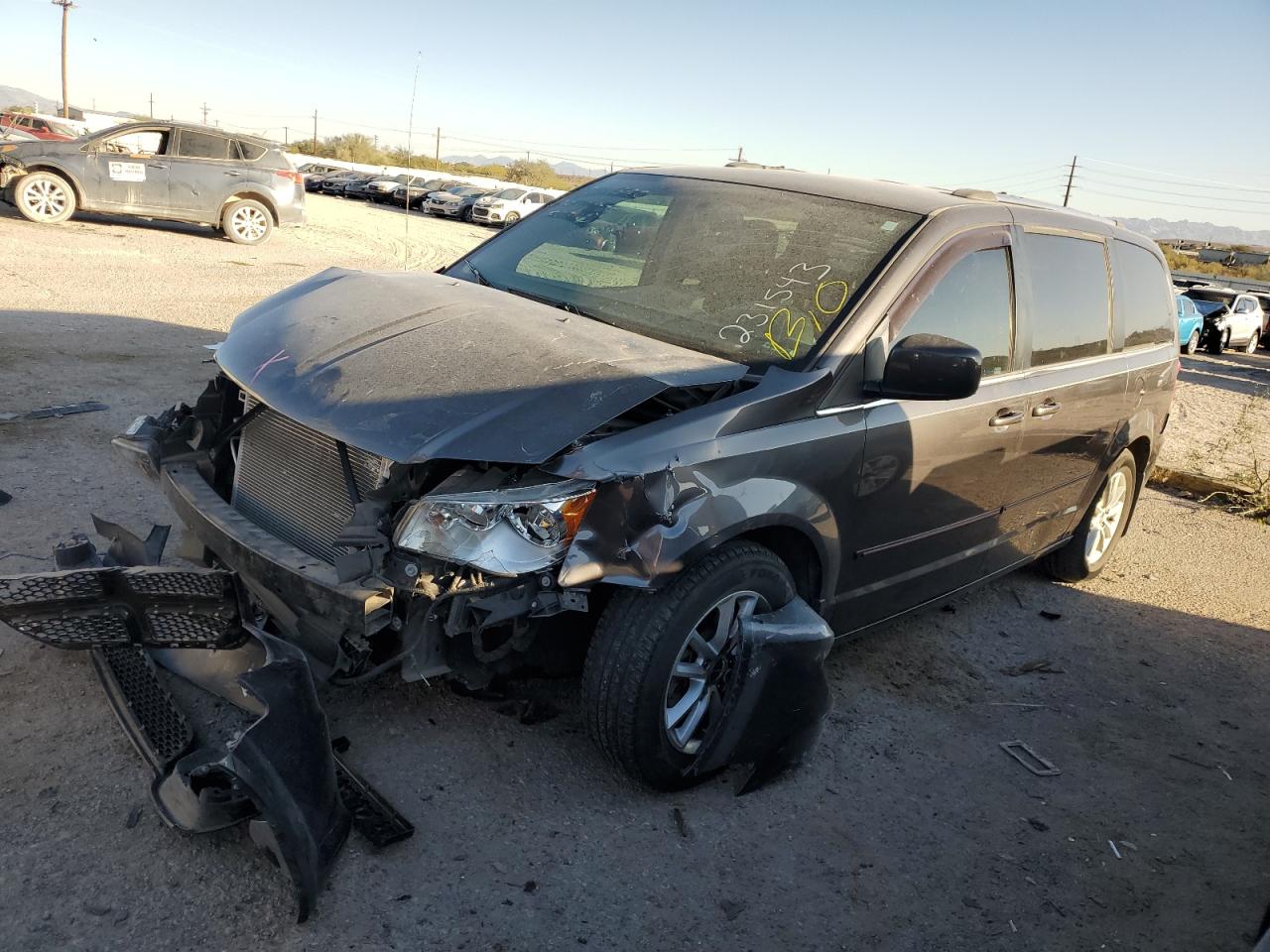2018 Dodge Grand Caravan Sxt de vânzare în Tucson, AZ - Front End