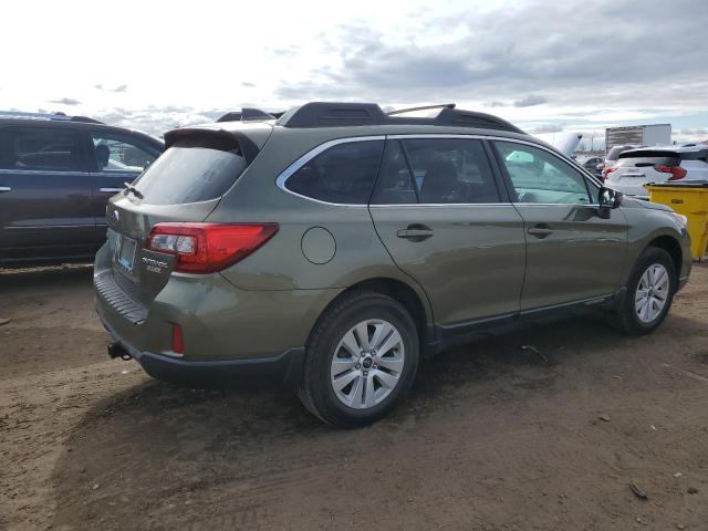  SUBARU OUTBACK 2017 Зеленый