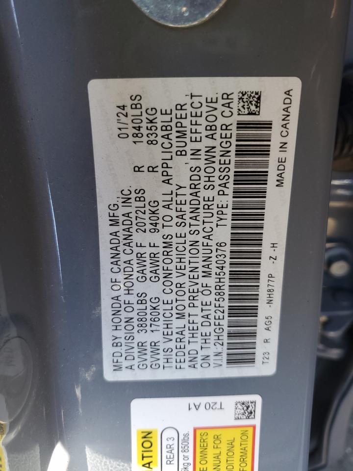 2024 Honda Civic - Image 14