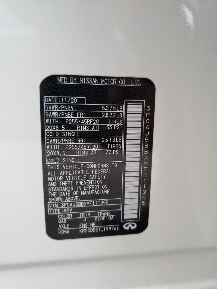 2021 Infiniti QX50 - Image 13