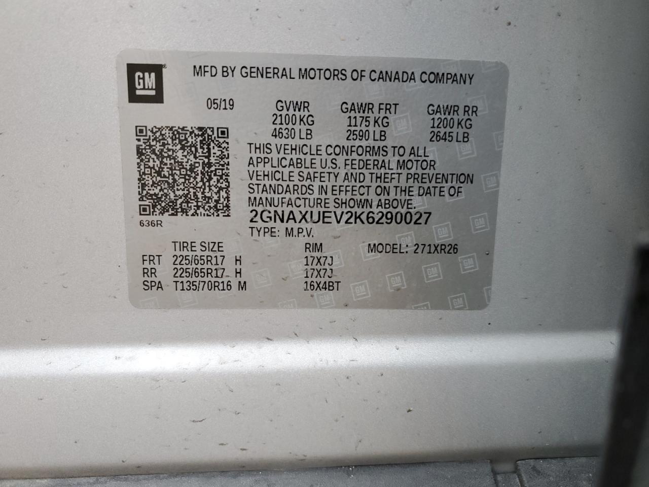 2019 Chevrolet Equinox - Image 15